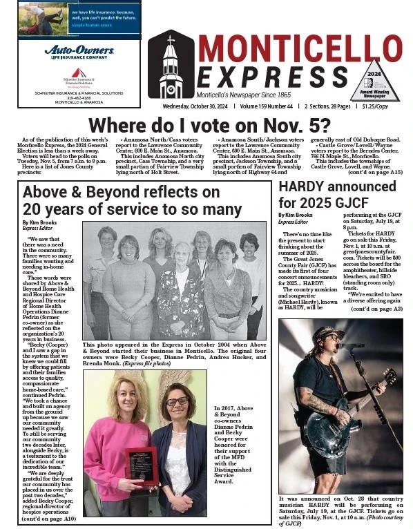 20th Anniversary News Article